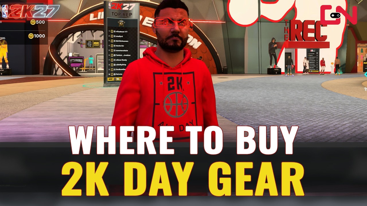 Where to Buy 2K Day Gear in NBA 2K27