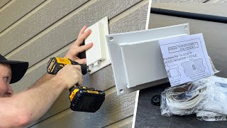 Super EASY Way to Retrofit an Exterior Outlet