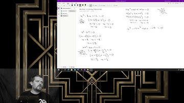Integrated Math 3: 3.5 Solving Polynomials