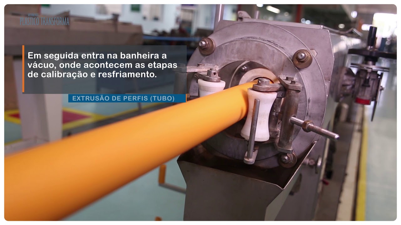 Movimento Plástico Transforma Extrusão Tubos Conexões - YouTube