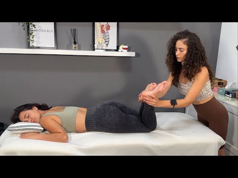 ASMR Thai & Stretch Massage for Sleep - Deep Relaxation No Talking