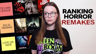 RANKING HORROR MOVIE REMAKES | TIER LIST