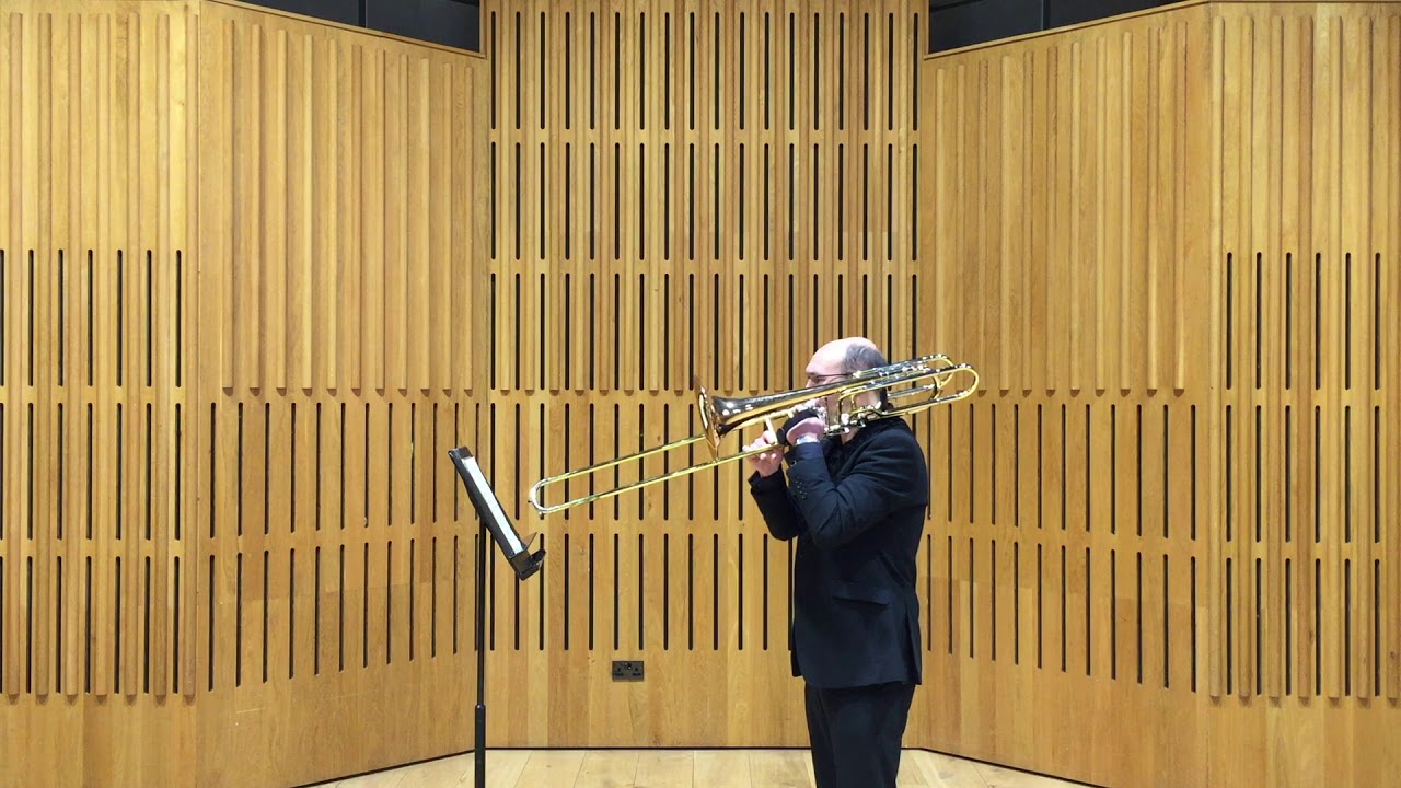 Bass trombone audition excerpts "Symphony no. 8", by Anton Bruckner