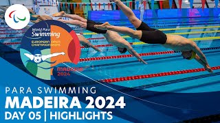 🏊‍♂️ Para Swimming - Madeira 2024: Day 05 Top Highlights \u0026 Exciting Moments