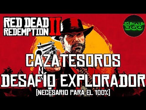 Todos los tesoros necesarios para el 100% de Red Dead