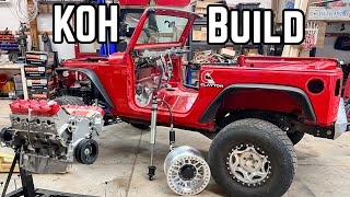 Lets Build A Jeep Wrangler JK for The King of the Hammers! Ultra4 Jeep Build Episode 1. screenshot 5