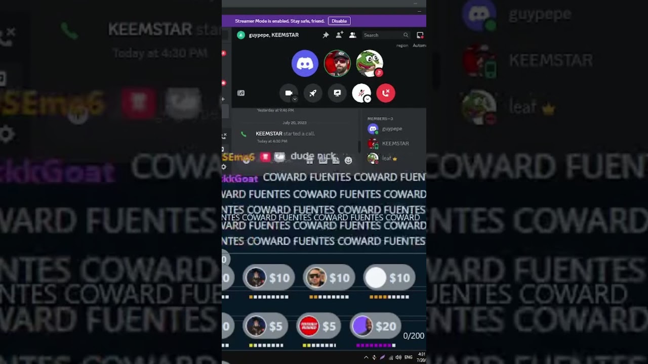 Leafy realizes he can’t make peace 