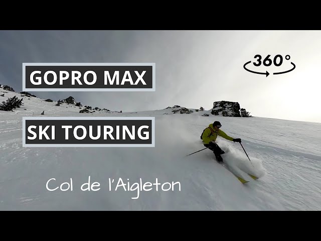 GoPro MAX - Ski touring Col de l'Aigleton 2266m Belledone 