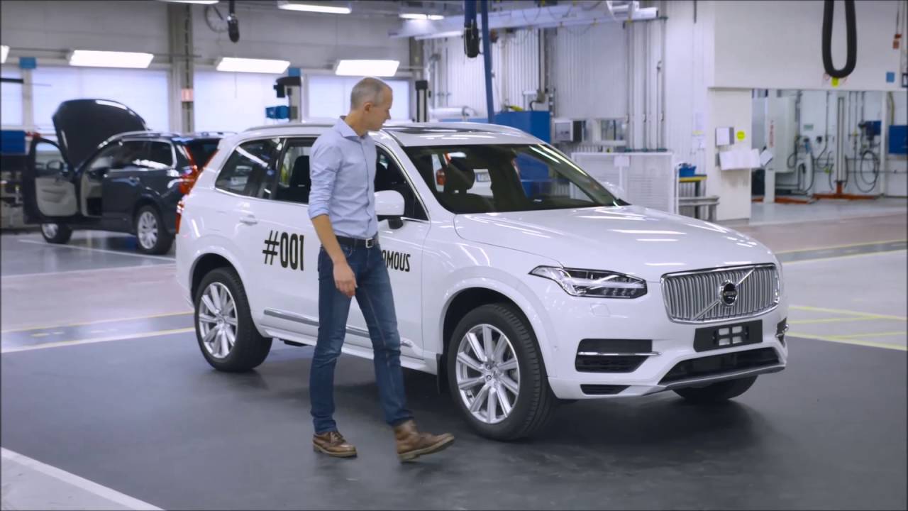 Video till Första autonoma Volvon som ska köras av en helt vanlig familj
