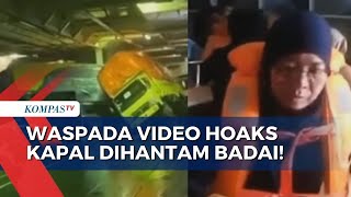 Download lagu Cuaca Buruk Melanda, Video Hoaks Kapal Dihantam Ombak di Pelabuhan Bakauheni Beredar