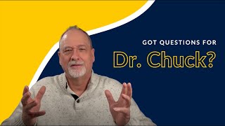 Dr. Chuck answers your Quora questions live | 10 a.m. - 12 p.m. on June 14th screenshot 4