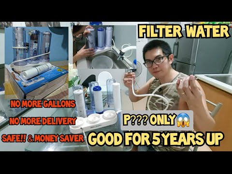 Video: Ano ang osmosis water filter?