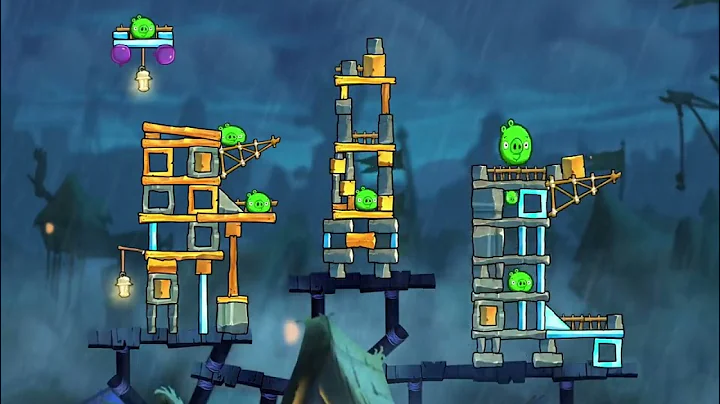 DC 6-rooms - No Red,Blues,Chuck,Hal - Angry Birds 2