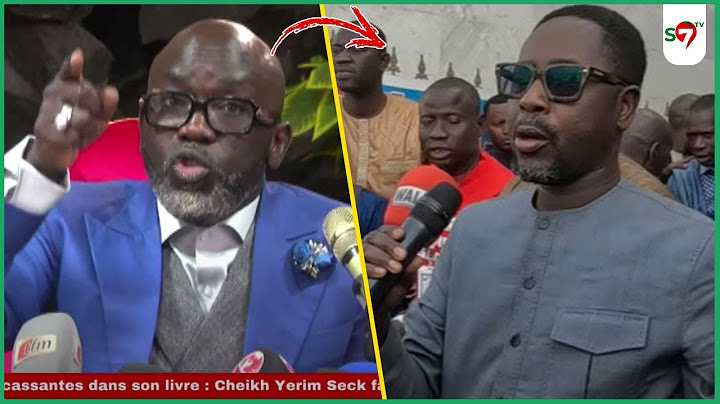 Cheikh Yerim Seck "Critiqué Wouma Pape Alé Niang Lima Wax Ci Mom Moy...