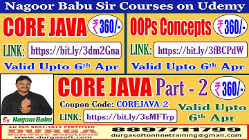 Nagoor Babu Sir Courses on Udemy
