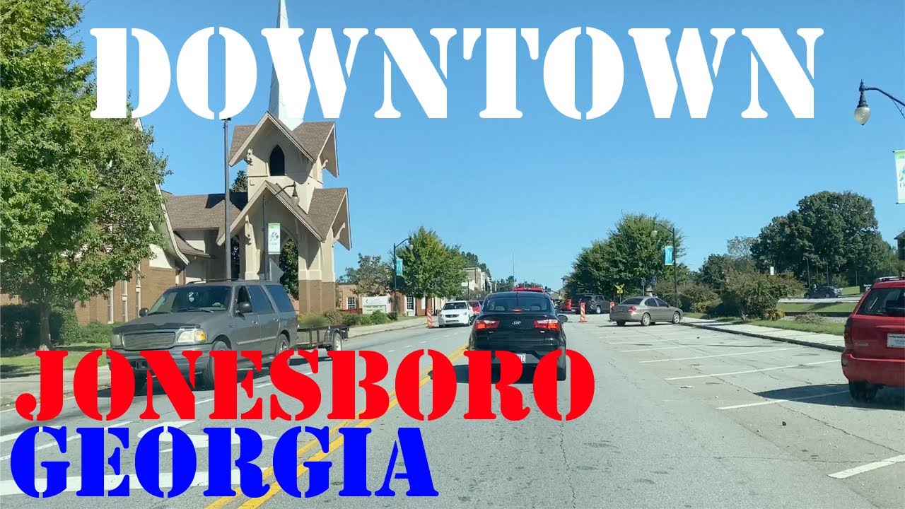 Jonesboro - Georgia - 4K Downtown Drive - YouTube