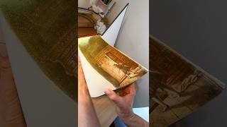 Narnia, I hide 3 paintings on the book edges under the gold #artwork  #books #edges #gilding #книги