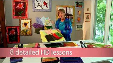 Art Quilting: Pictorial Techniques with Wendy Butl...