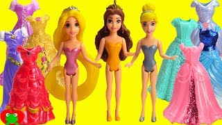 disney princess costume fashion change belle rapunzel cinderella merida