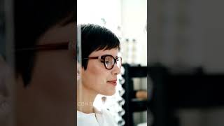 Lady at the Optometrist  #shorts #eyeglasses