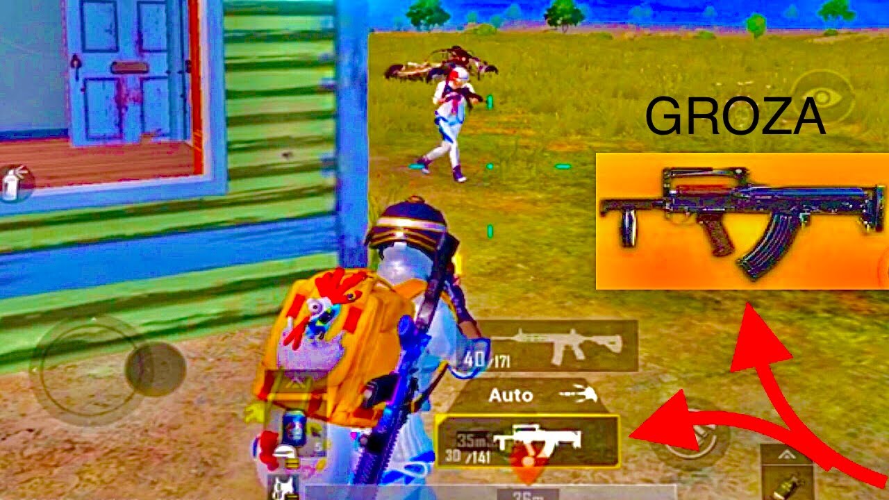 قوة سلاح الكروزا (GROZA) في المواجهات |ببجي موبايل /PUBG MOBILI - YouTube