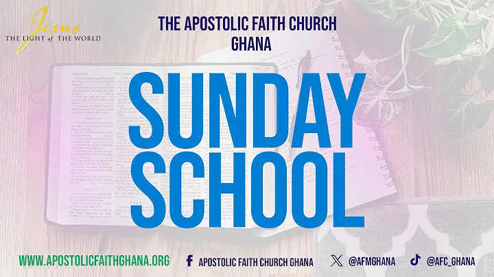 SUNDAY SCHOOL || (LESSON 5) - JUDGEMENT DETERMINED UPON MAN  || FEBRUARY 02