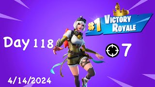 Day 118 of Playing Fortnite for a Year Straight (118/365)