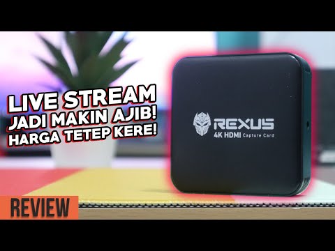 Cara Live Streaming Budget KERE Untuk Games Android u0026 IOS!?-Review Rexus HD100 (Pengumuman Giveaway)