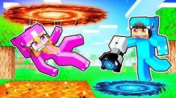 Using PORTALS To Prank My Friends In Minecraft!