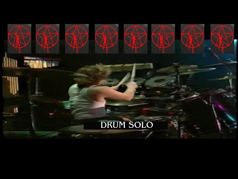 Ode to Neil Peart drum solo 1988