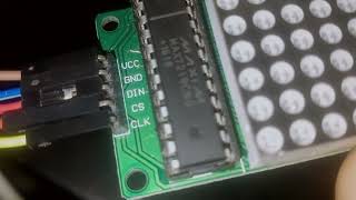 IoT Technologies Practicals. Aim3: GPIO: Program the 8x8 LED Grid Module.