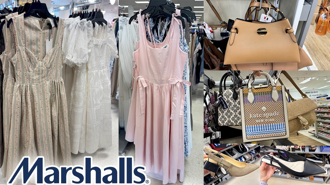 🌷 MARSHALLS NEW SPRING-SUMMER 2026 FASHION ARRIVALS 🤍 FEMININE DRESSES, DESIGNER BAGS & SHOES
