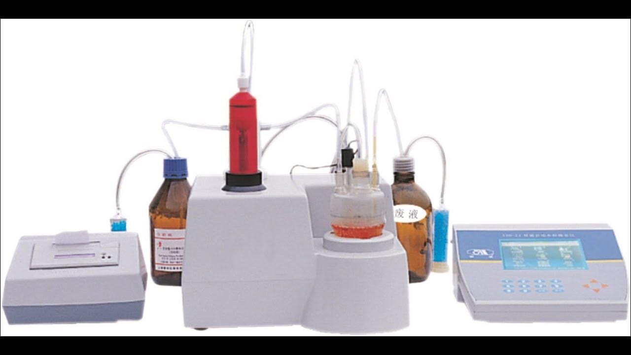 Karl Fischer Titration Tester YouTube