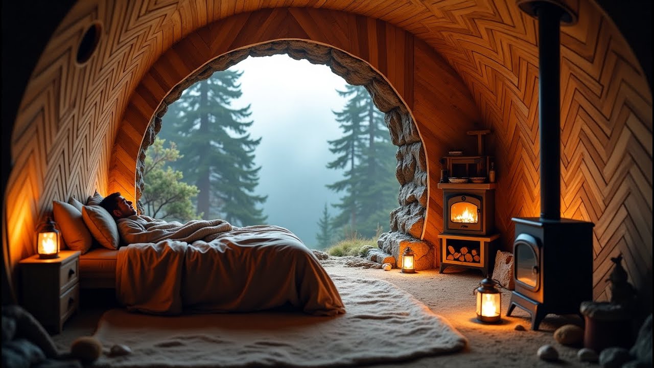 Building a Warm Shelter in the Rainforest From Solid Rock – Precious ...