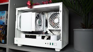 The White Minimalist ITX Gaming PC Build Of Your Dreams