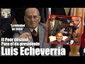 Enfermo, viejo y preso de su propia familia: Así vive el ex-presidente Echeverria