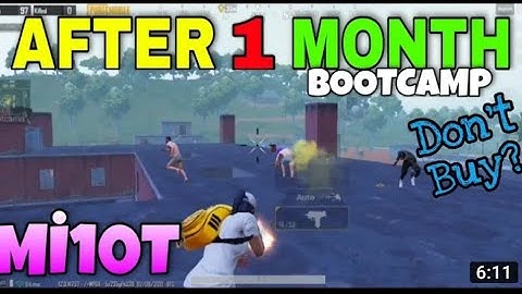 XIAOMI MI 10T | 90 FPS BOOTCAMP MONTAGE | TEST AFTER 1 MONTH USE | BUY OR NOT ? PUBG MOBILE