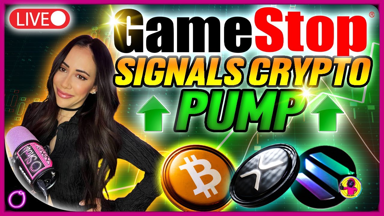 PROOF the Stock Market is a SCAM! GME Rally Signals Insane Crypto pump?!