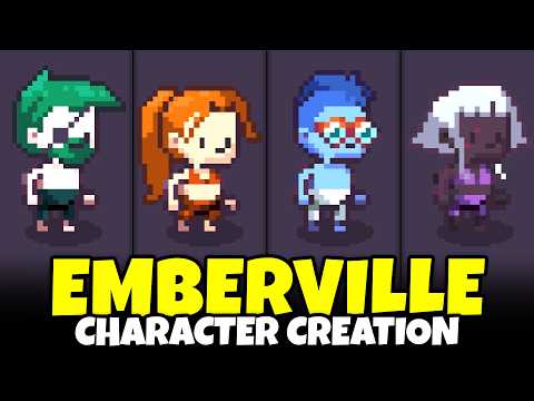 Emberville Character Creation (Male & Female, All Options, Full Customization, More!)