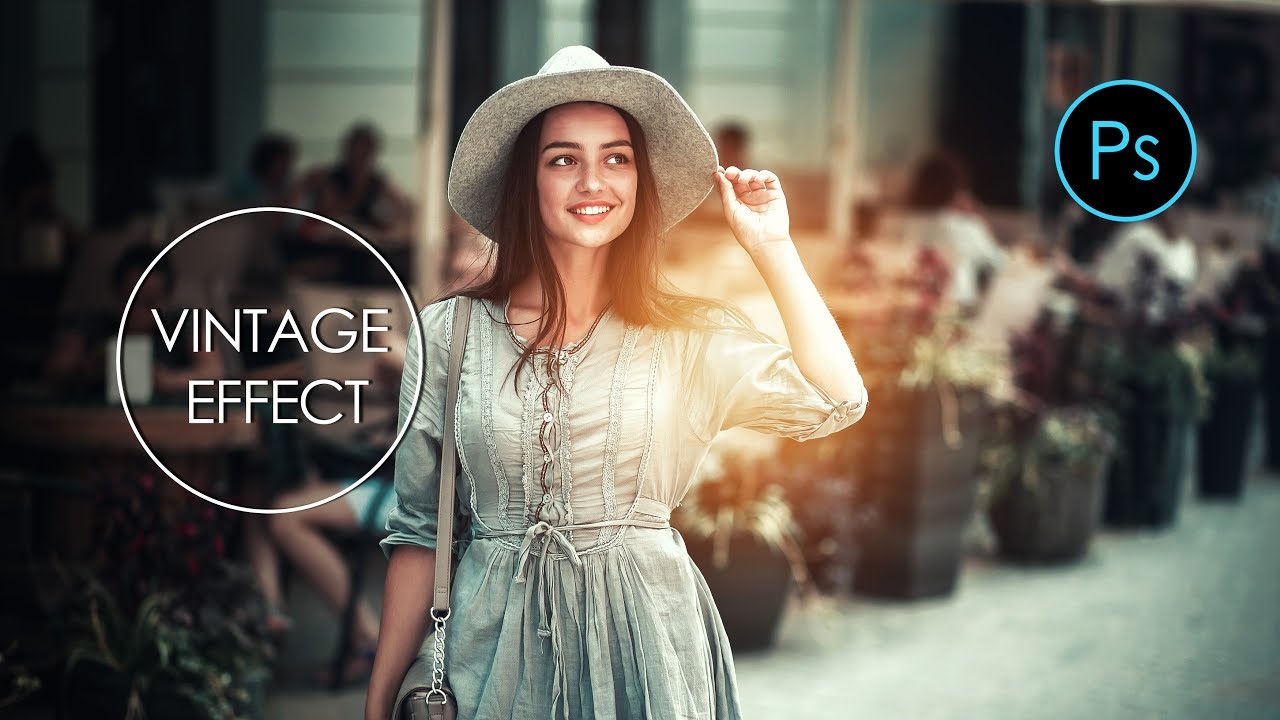 Photoshop cc Tutorial: Apply VINTAGE EFFECT on your photo by using