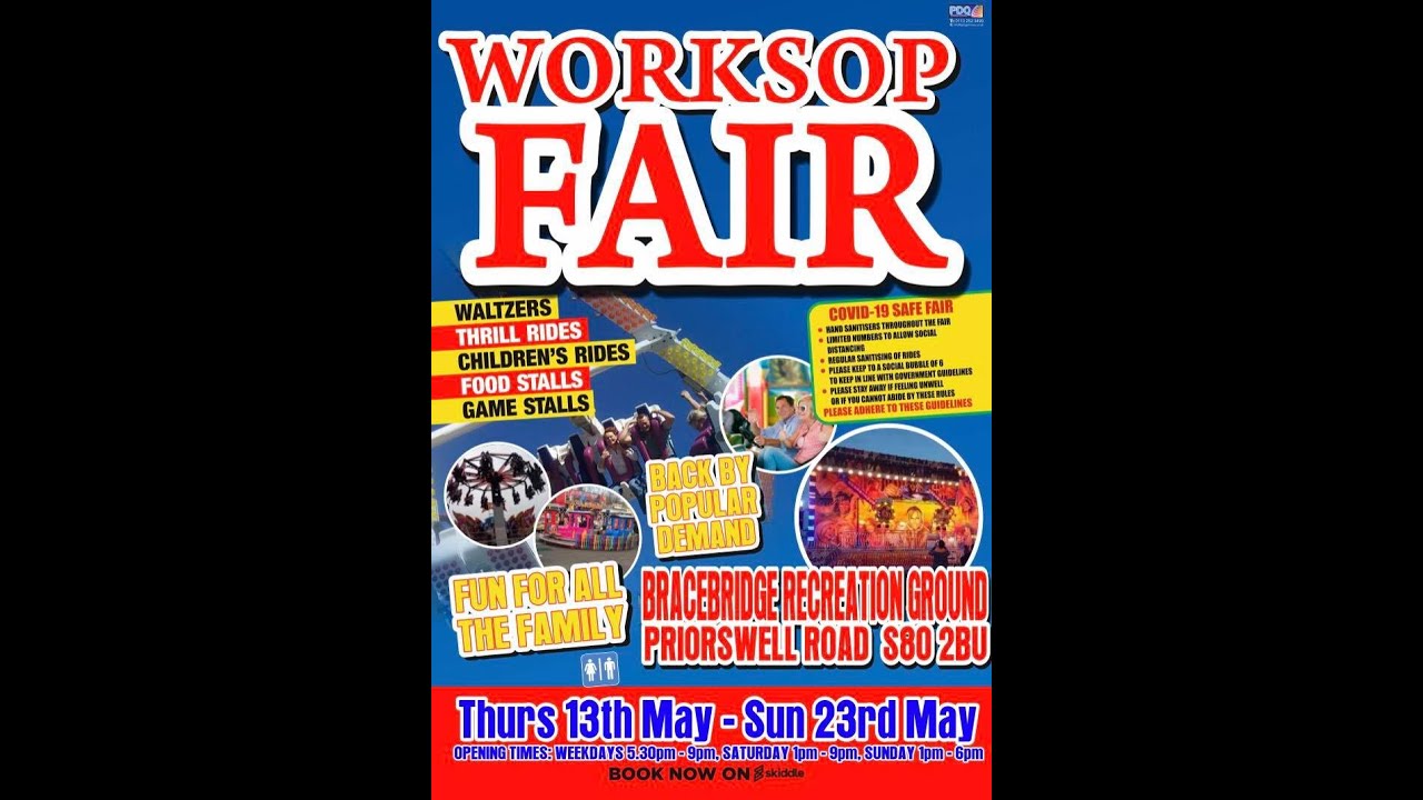 Throwback Thursday - Tuby's Fun Fair Vlog - Bracebridge Recreation Ground, Worksop - 18/5/2021
