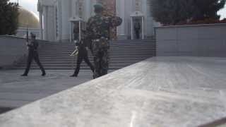 Turkmenistan Guard Drill