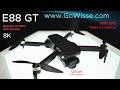 S1S drone 8K high-definition dual camera brushless motor four axis foldable obstacle avoidance.