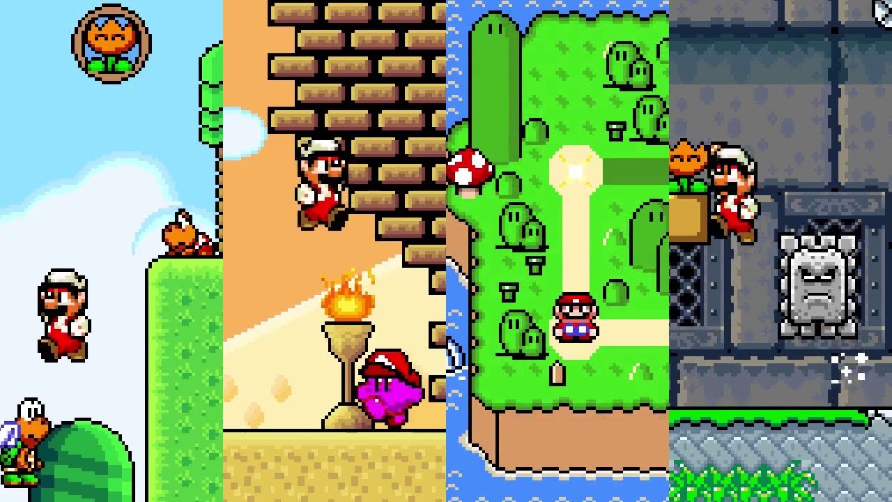 Super Mario World The Search of Luigi • Super Mario