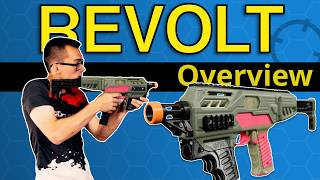 Revolt Overview | COMPACT 3000 RPM FLYWHEEL #nerf #flf #flywheel #blaster