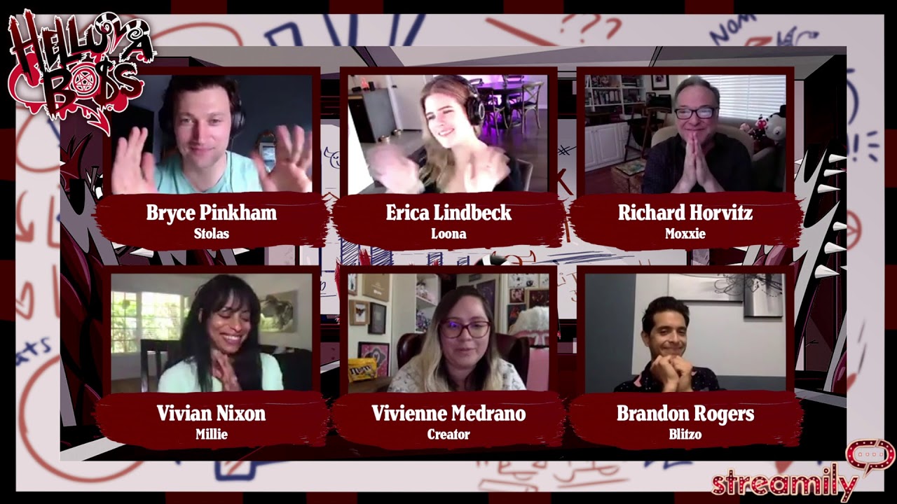 HELLUVA BOSS Cast LIVE Panel!  YouTube