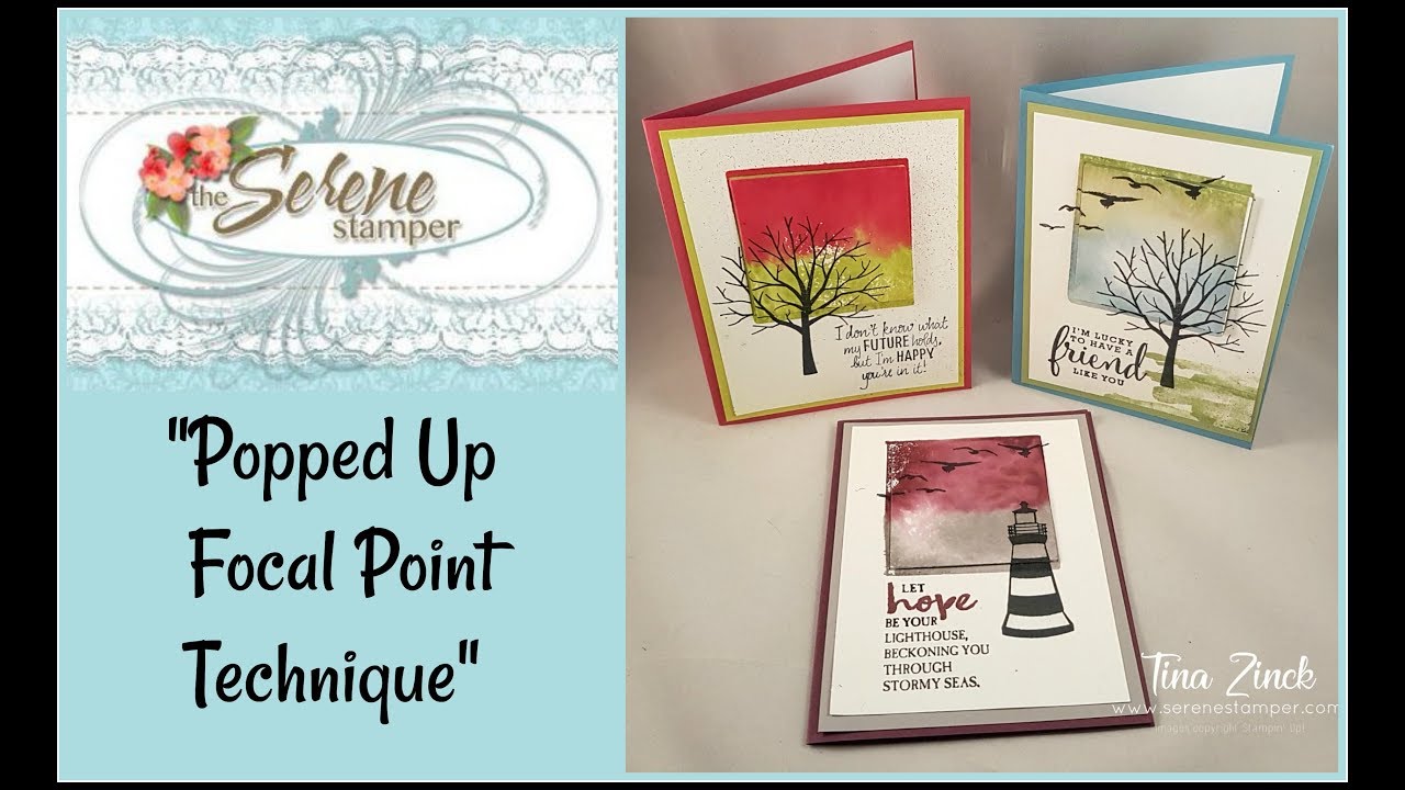 Popped Up Focal Point Technique with Sheltering Tree and More!