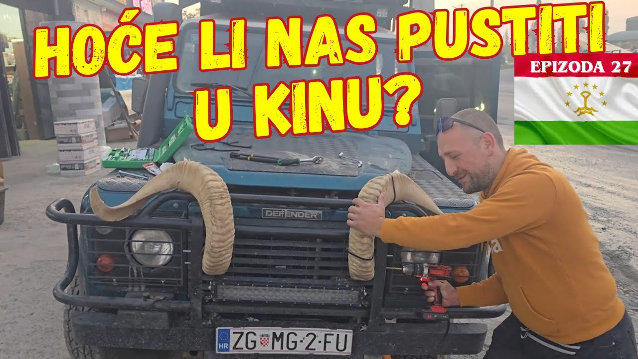 HOĆE LI NAS PUSTITI U KINU?! Rogovi na autu i ludi prelazak granica / Put oko svijeta, ep. 27