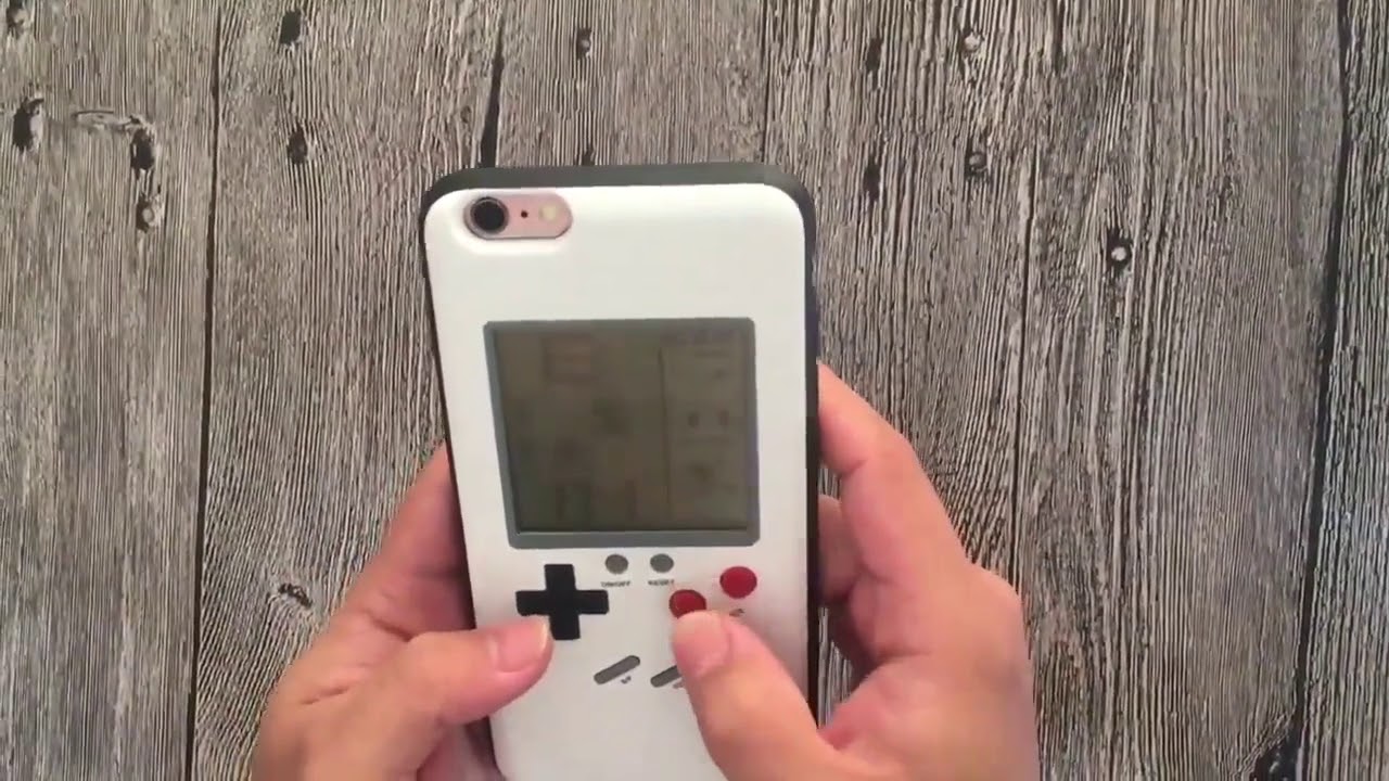 Une coque permet de transformer votre iPhone en Game Boy