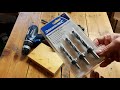 Vrtáky do dřeva s dorazem Silverline , Wood drills with Silverline stop